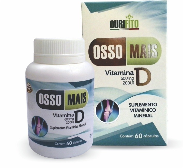 Calcio 600 mg + D3 com 60 cápsulas - Osso Vital - kit c/ 3 - Viva Bem -  Vitaminas A-Z - Magazine Luiza