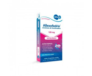 Allexofedrin 120mg 10 Comprimidos